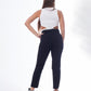MomFit Boyfriend Black Gabardine OB-275BL