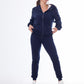 Sweatsuits 2 Pieces Tracksuit Dark Blue MAS002-DB