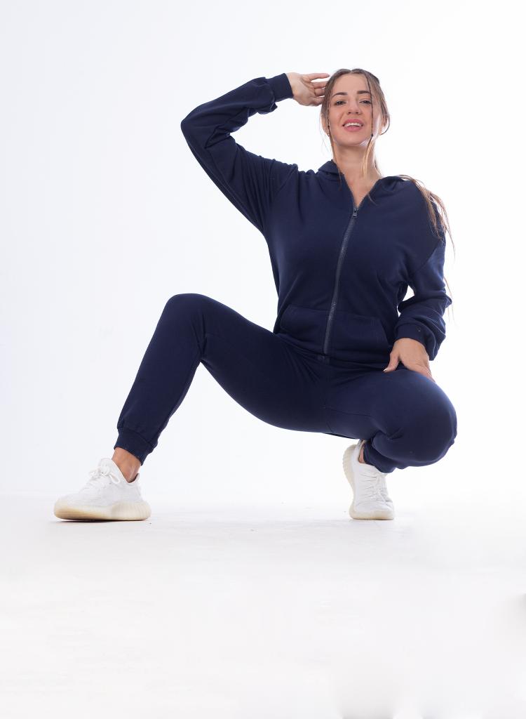 Sweatsuits 2 Pieces Tracksuit Dark Blue MAS002-DB
