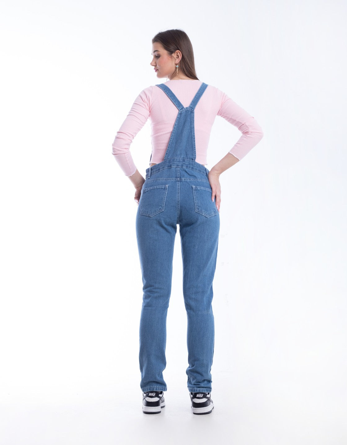 Salopet Skinny Cutting Leg Light Blue OS-101C