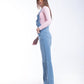 Salopet Straight Leg Light Blue OS-141C