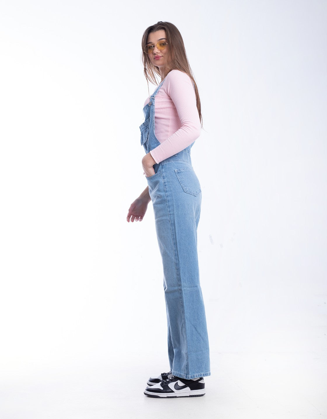 Salopet Straight Leg Light Blue OS-141C
