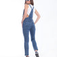 Salopet Skinny Scribbles Leg Quarry Blue OS-101R