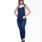 Salopet Mom-Fit Astic Dark Blue OS-125A