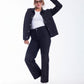 Strass Suit Of Jacket & Jeans Pants OBS-350BL