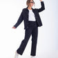 Strass Suit Of Jacket & Jeans Pants OBS-350BL
