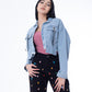 Cropped Jeans Jacket Light Quarry Color OJ-537V