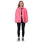 Gabardine Ripped Casual Jacket Pink Color OJ-540F