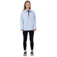 Gabardine Jacket With Pockets Front Buttons Baby Blue Color OJ-512BB