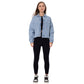 Jeans Jacket Pocket Embellished Drop Shoulder Light Quarry Color OJ-542V