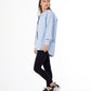 Gabardine Jacket Metallic Baby Blue Color OJ-512/1BB