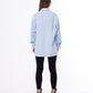 Gabardine Jacket Metallic Baby Blue Color OJ-512/1BB