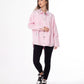 Gabardine Jacket Metallic Rose Color OJ-512/1R
