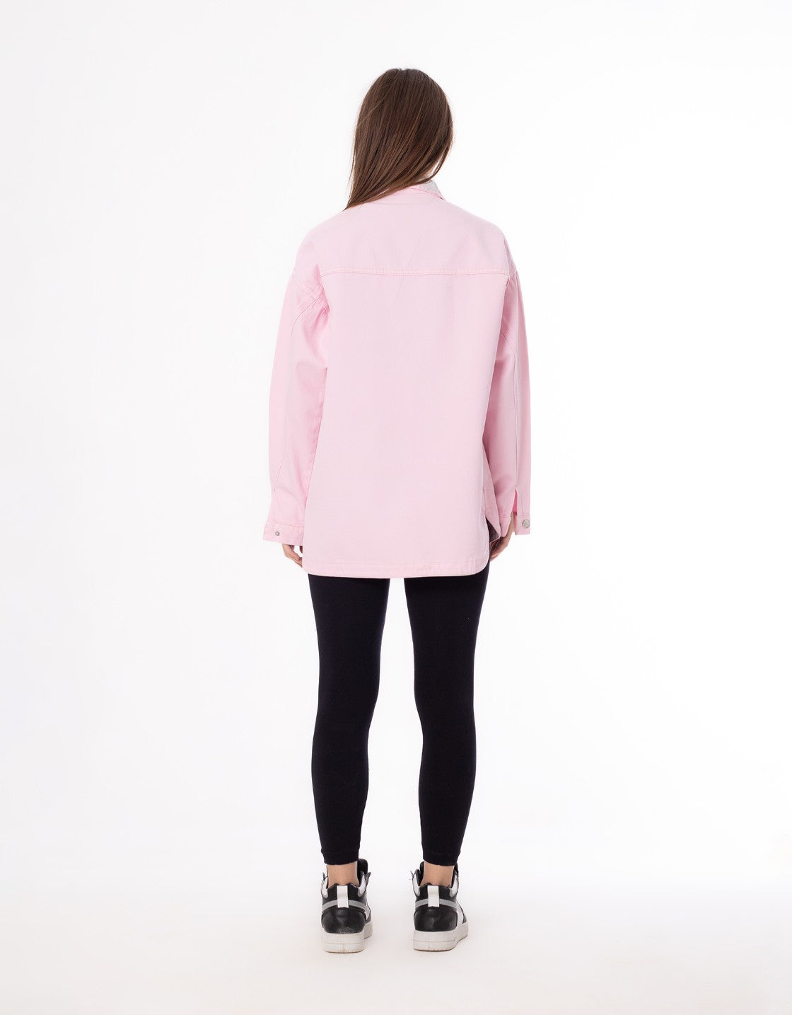Gabardine Jacket Metallic Rose Color OJ-512/1R