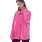 Gabardine With Sequins On The Shoulder Jacket Pink Color OJ-553F