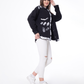 Gabardine Jacket Metallic Black Color OJ-512/1BL
