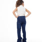 High Waist Charleston Dark Blue Jeans Pants OB-451A