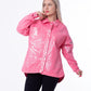 Gabardine Jacket Metallic Pink Color OJ-512/1P