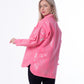 Gabardine Jacket Metallic Pink Color OJ-512/1P