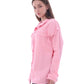 Gabardine With Sequins On The Shoulder Jacket Rose Color OJ-553R