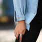 Jacket Jeans Fleece Lined Women With Front Pockets OJ-2039