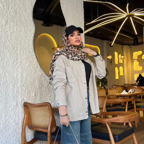 Gabardine Jacket With Strass Beige Color OJS-512BG