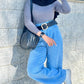 Strass Studded Jeans Pants Medium Blue OBS-350B