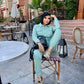 Gabardine Regular Fit Jumpsuit with Zipper and Belt