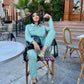 Gabardine Regular Fit Jumpsuit with Zipper and Belt