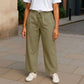 Women's Soft Wide Leg Jeans Pants Oil Color OB-35-Z
