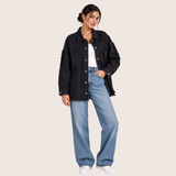 Gabartine Short Jacket black oj-520bl